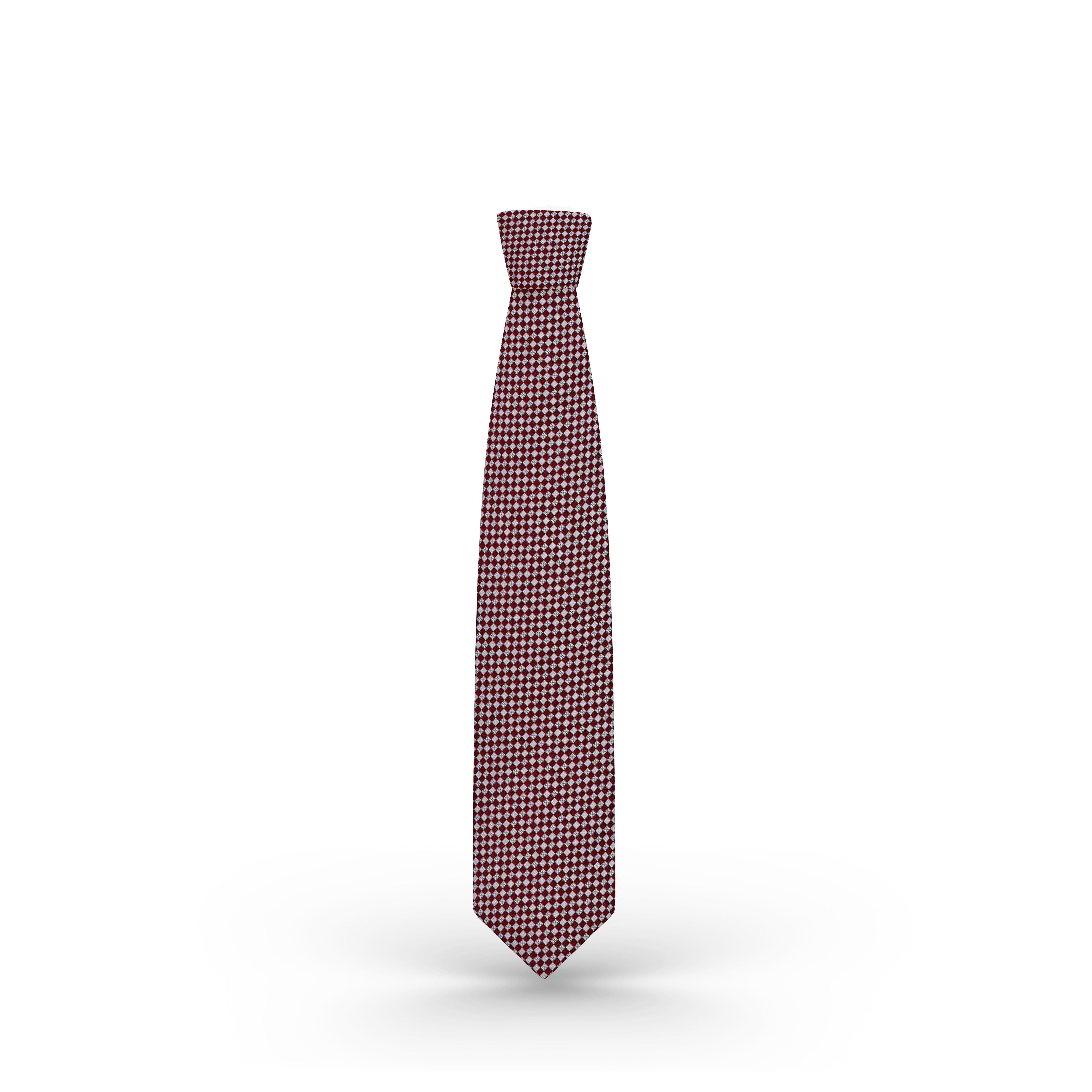 InStitchu Collection Burgundy  Tie